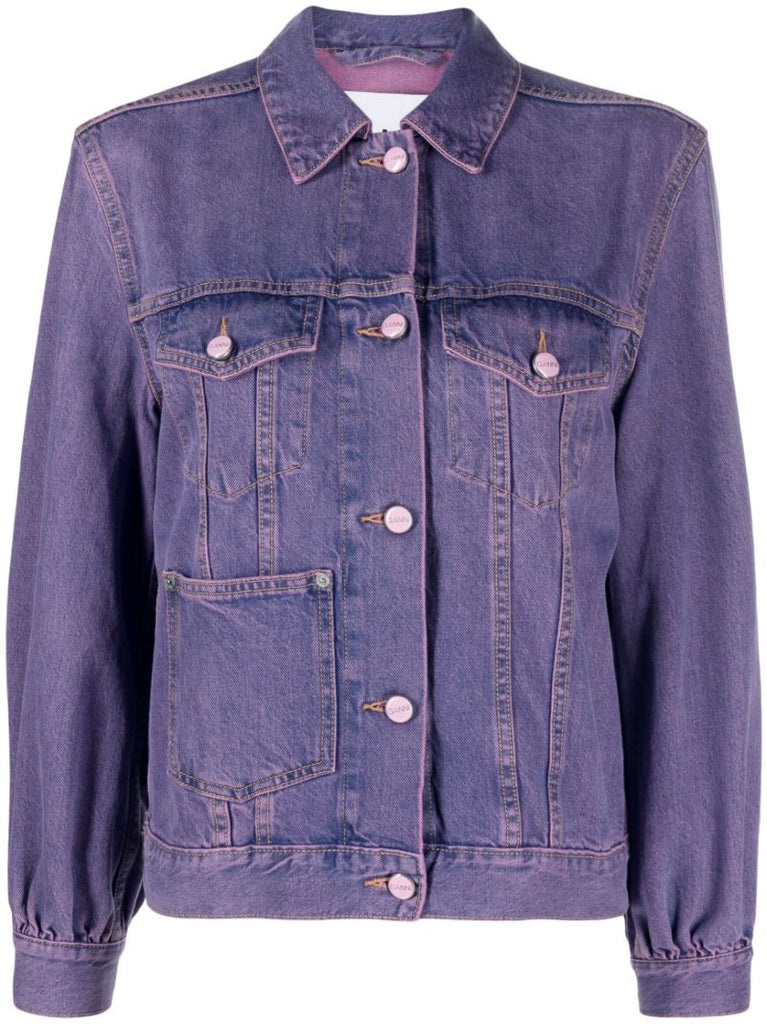 Purple Denim Jacket