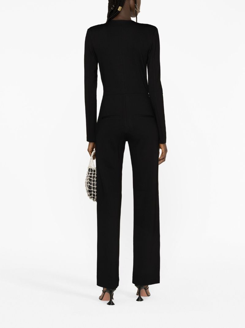 Black Phil Twist-detail Jumpsuit
