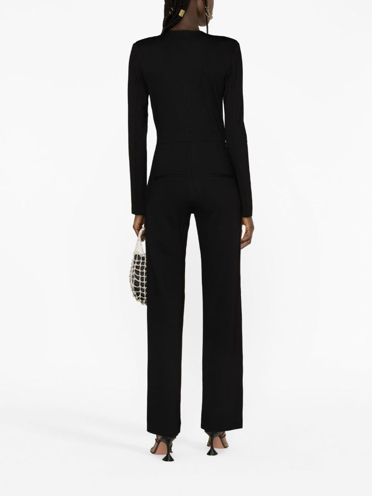 Black Phil Twist-detail Jumpsuit