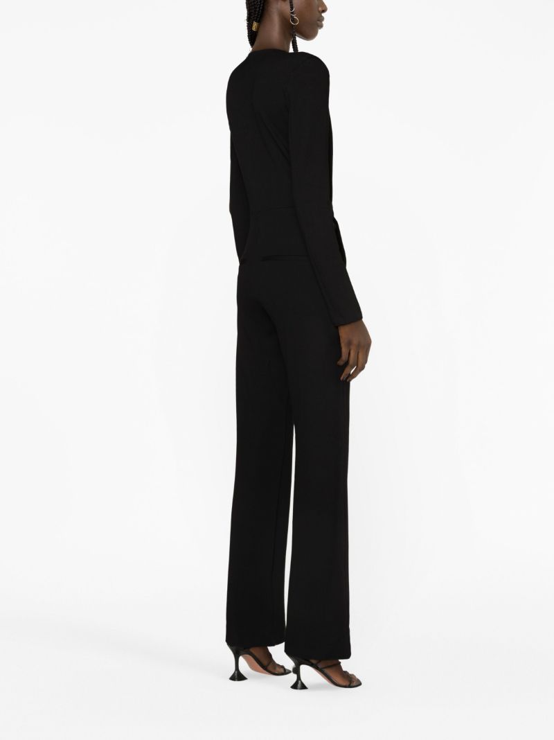 Black Phil Twist-detail Jumpsuit