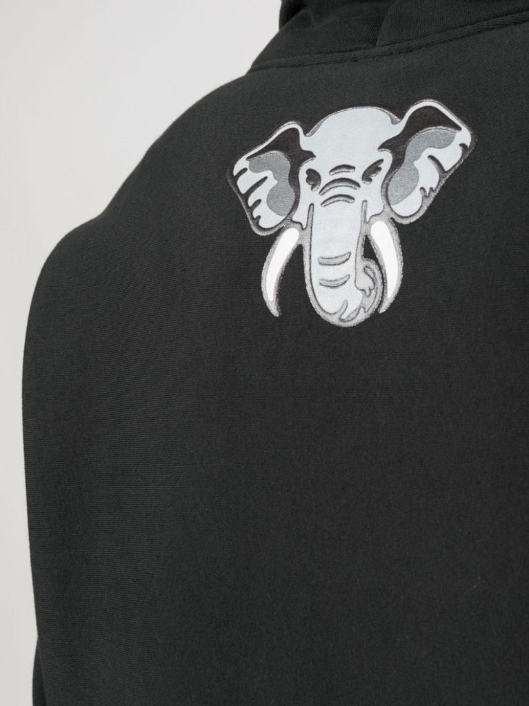 Black Sailor Cotton Hoodie