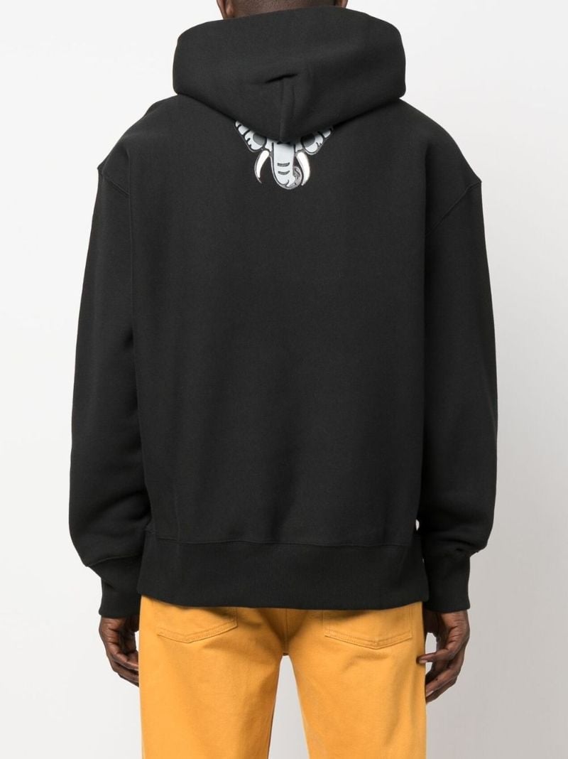 Black Sailor Cotton Hoodie