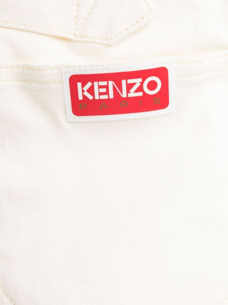 White High Rise Cropped Jeans