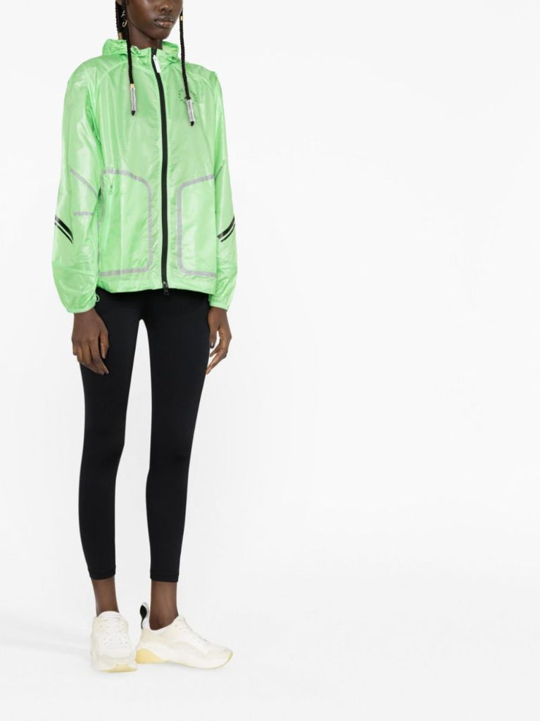 Green Truepace Logo Running Jacket
