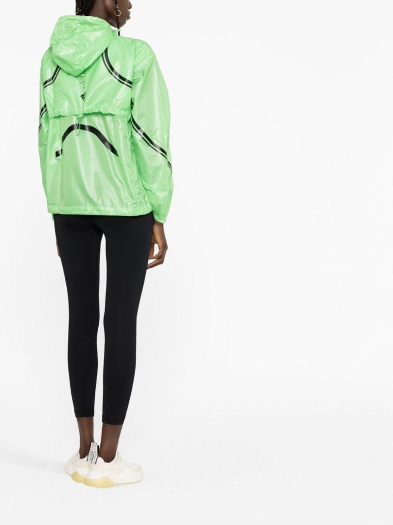 Green Truepace Logo Running Jacket