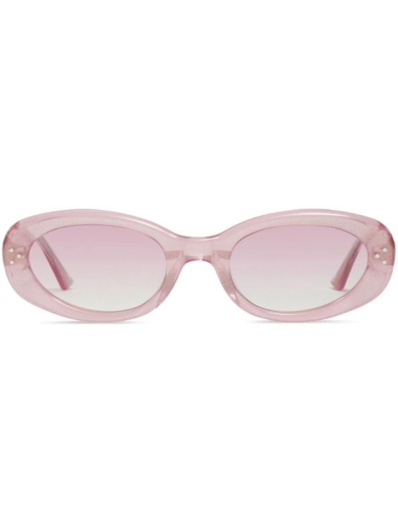 Pink July Glitter Sunglasses