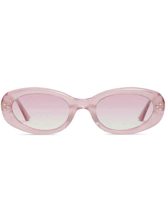 Pink July Glitter Sunglasses