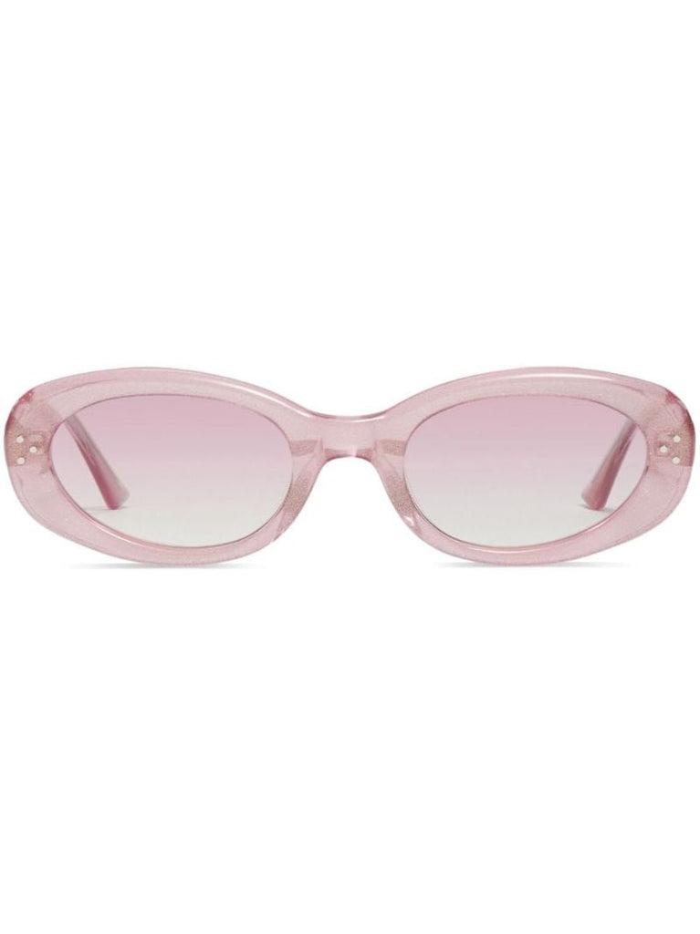Pink July Glitter Sunglasses