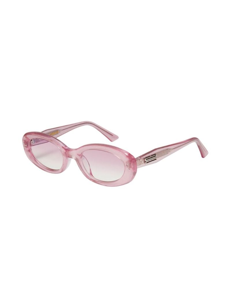 Pink July Glitter Sunglasses