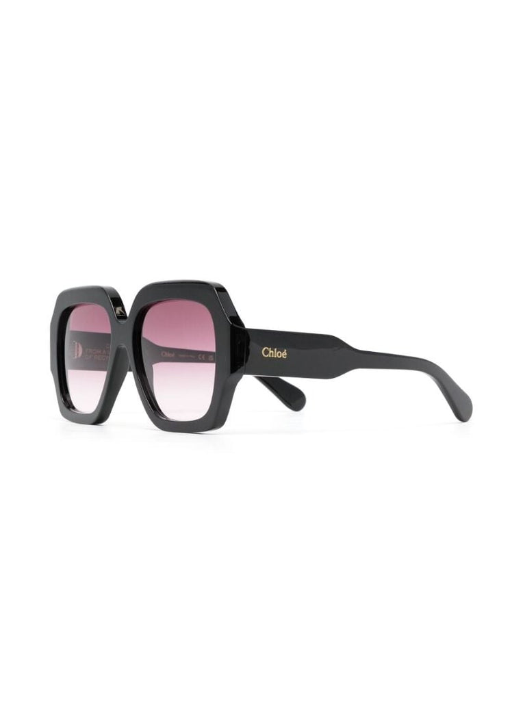 Black Gayia Oversized Sunglasses