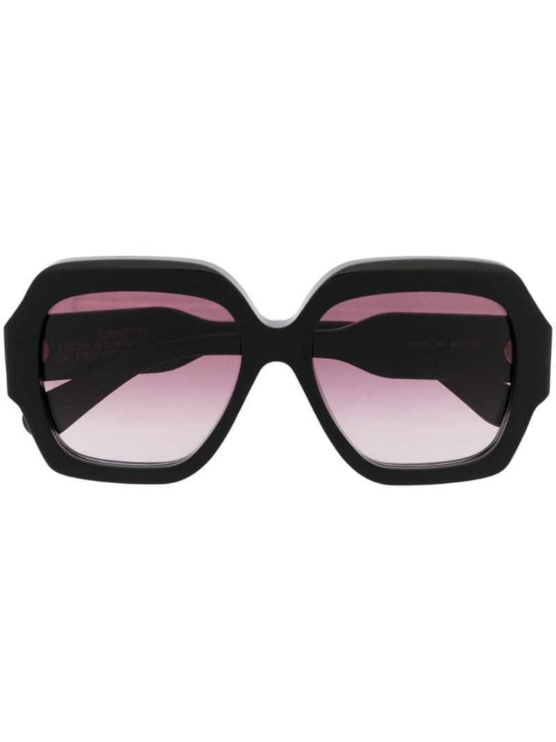 Black Gayia Oversized Sunglasses