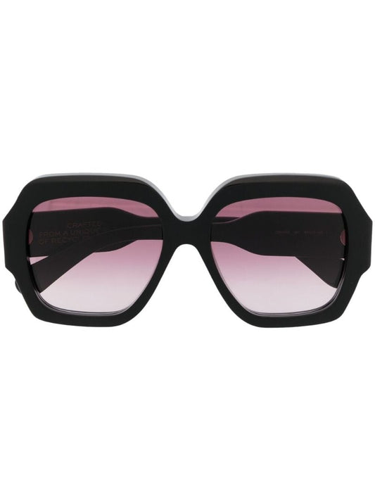 Black Gayia Oversized Sunglasses