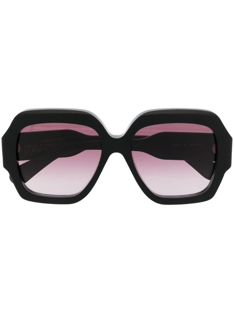 Black Gayia Oversized Sunglasses