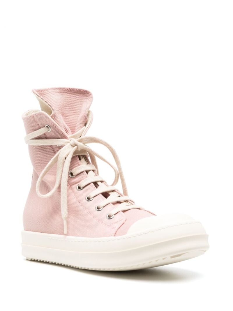 Pink Edfu High Top Sneakers