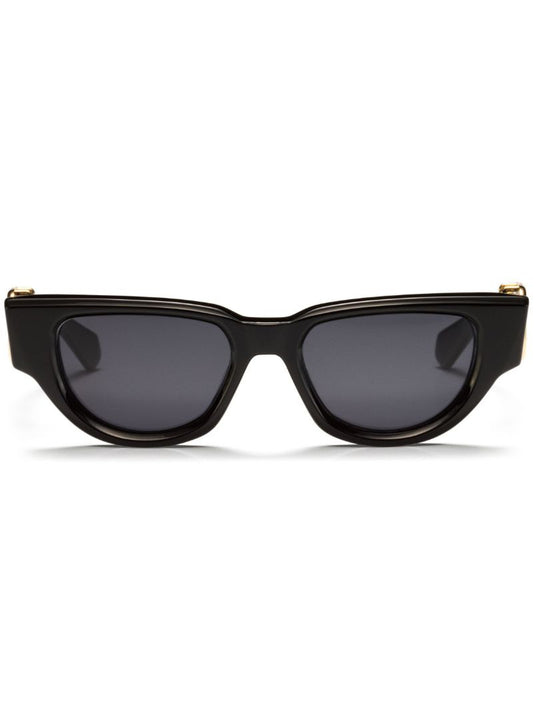 Black Vlogo Cat-eye Frame Sunglasses