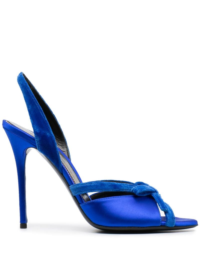 Blue Open Toe Sandals
