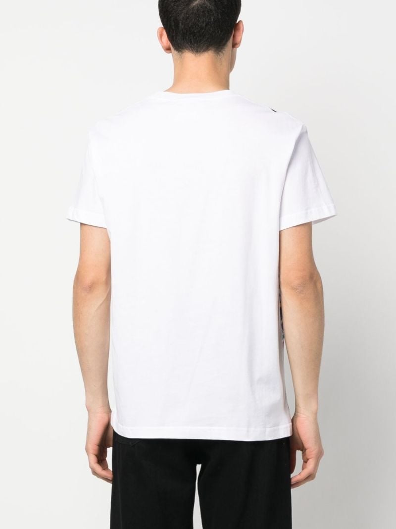 White V-emblem Garden T-shirt
