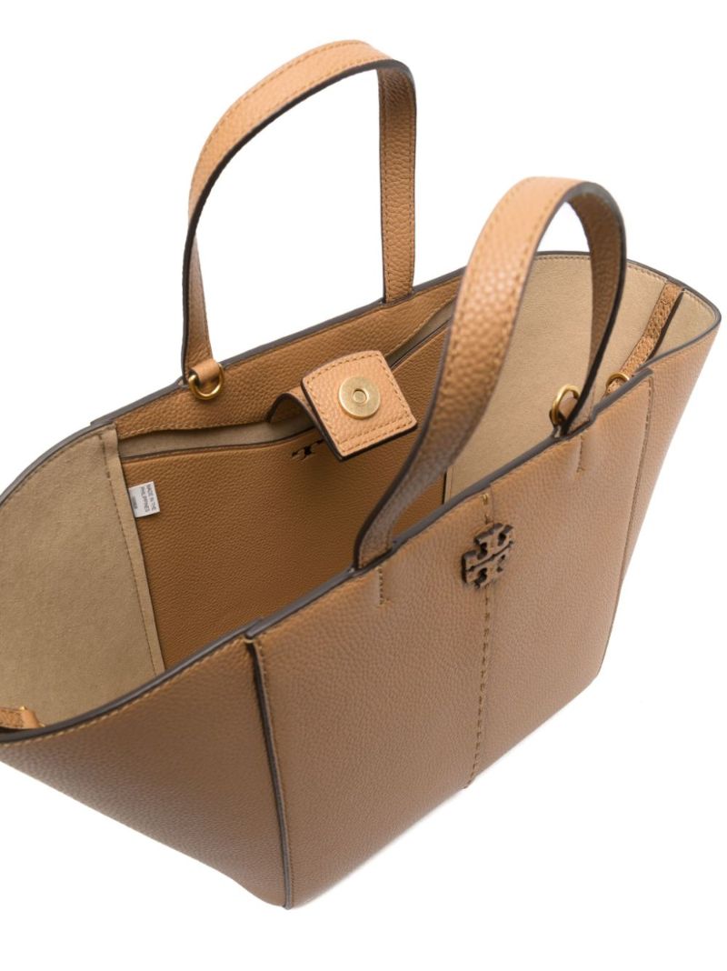 Brown Mcgraw Leather Tote Bag