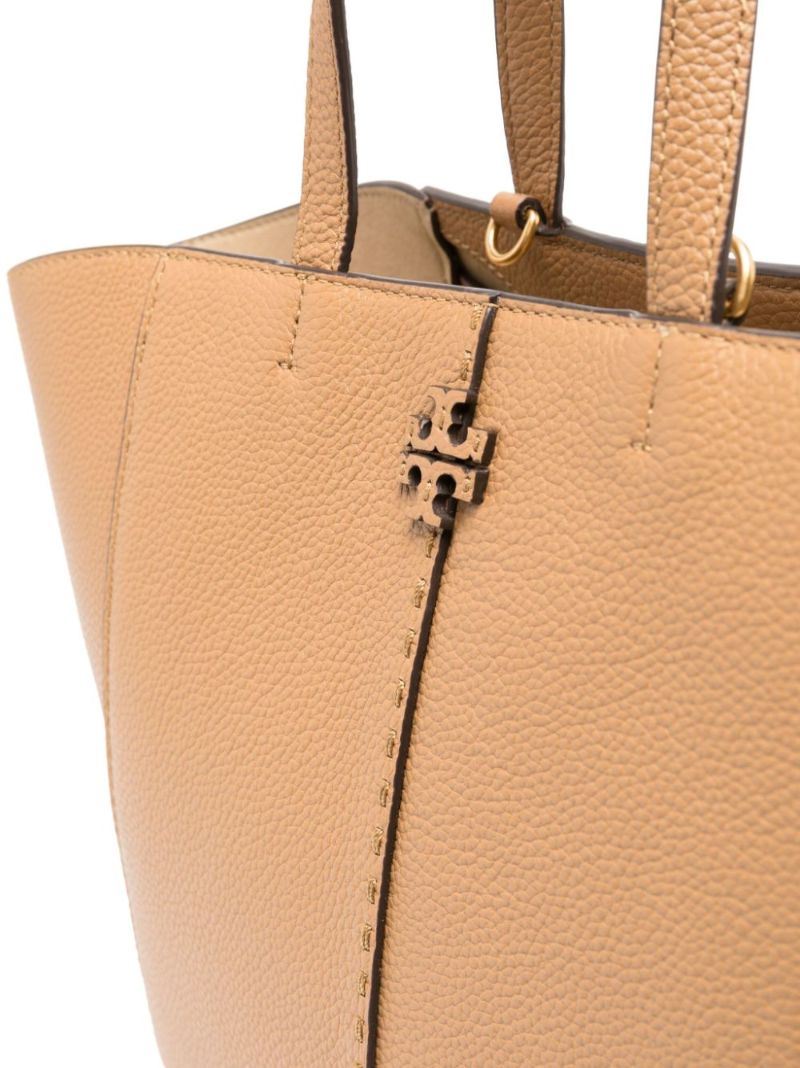 Brown Mcgraw Leather Tote Bag