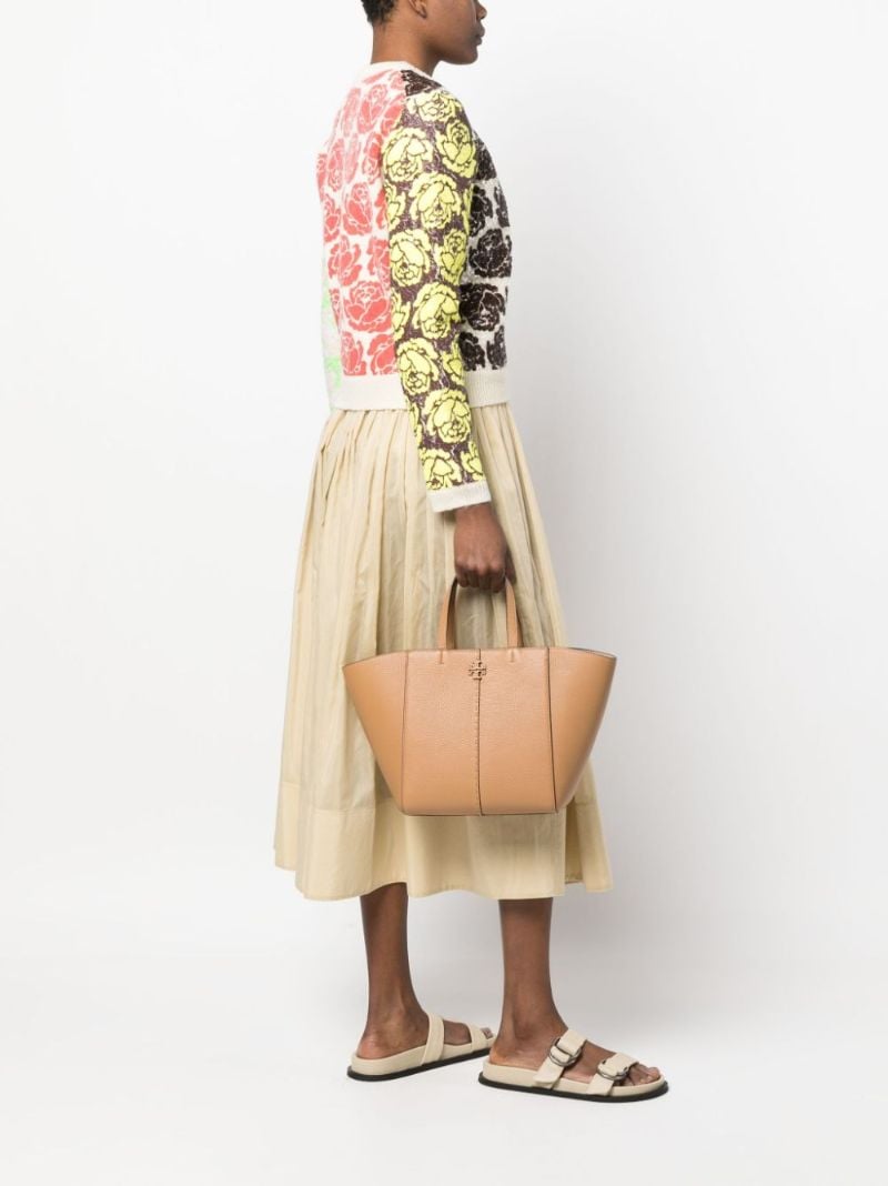 Brown Mcgraw Leather Tote Bag