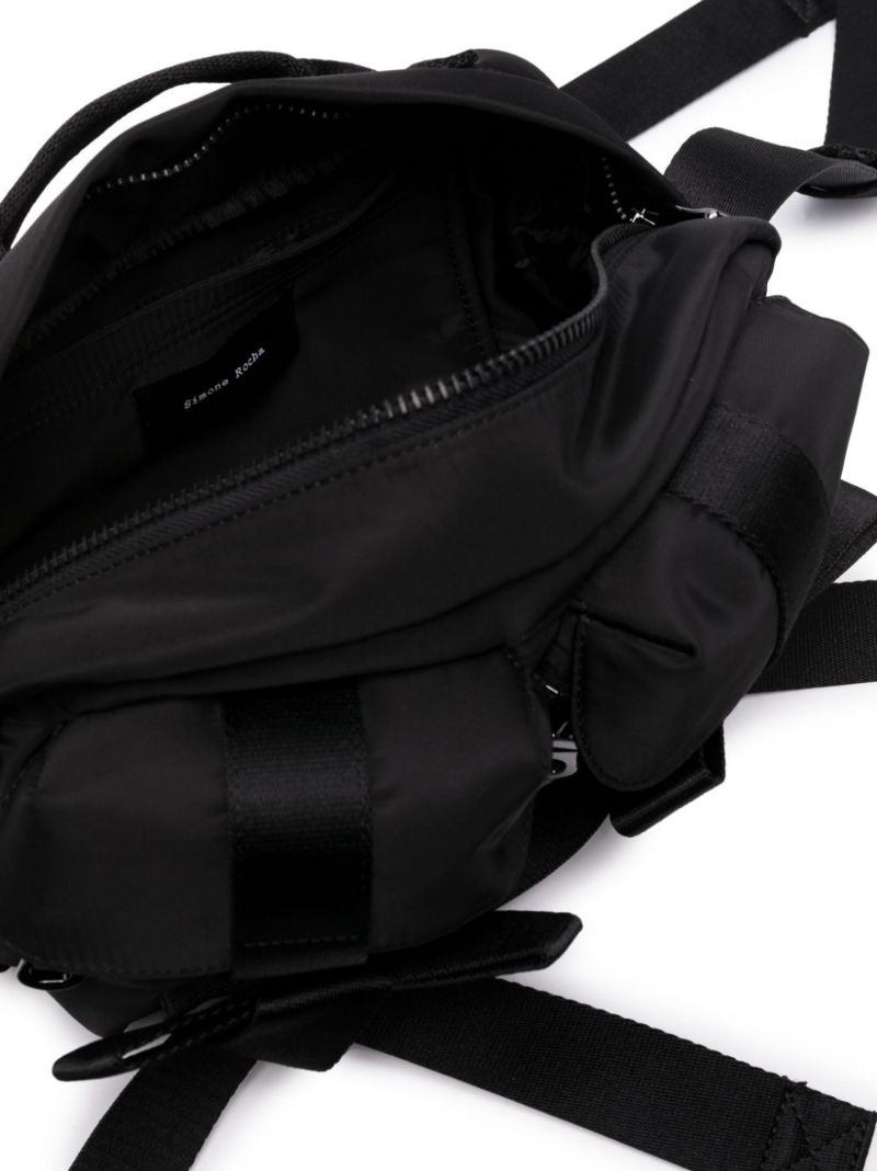Black Embellished Cross Body Bag