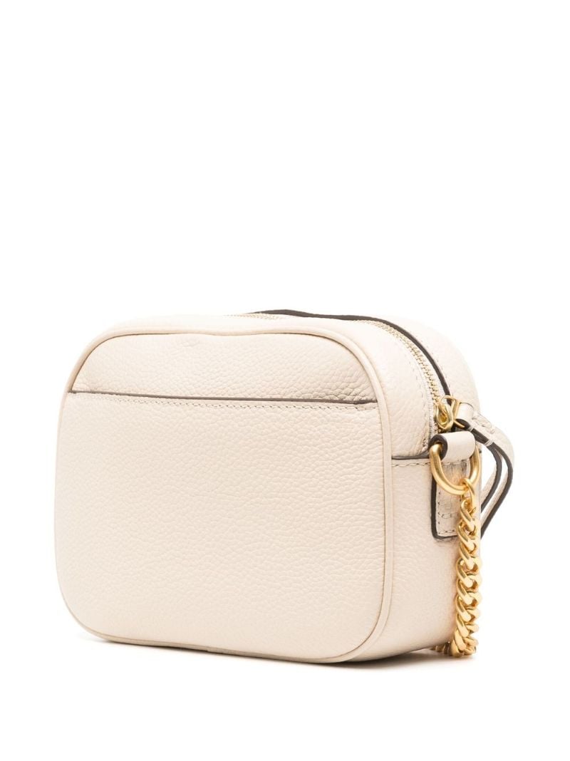 Neutral Mcgraw Leather Cross Body Bag