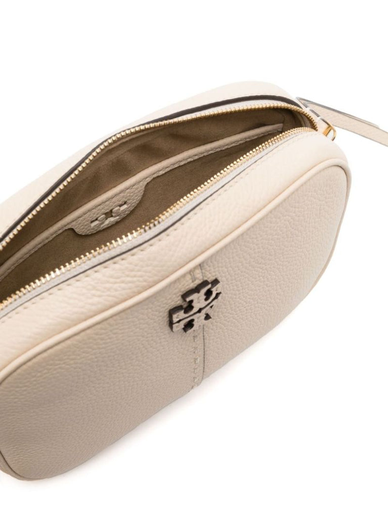 Neutral Mcgraw Leather Cross Body Bag