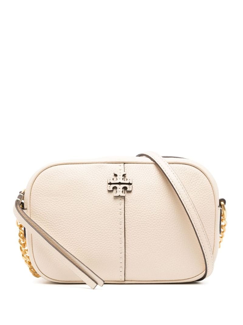 Neutral Mcgraw Leather Cross Body Bag