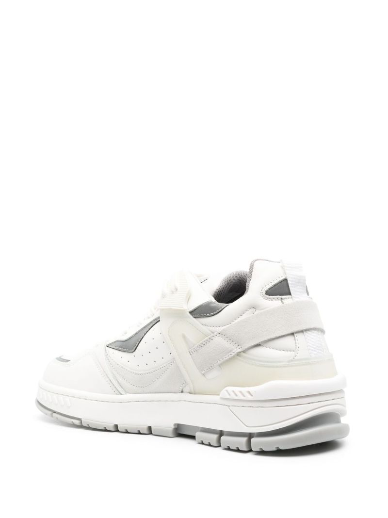 White Astro Low-top Leather Sneakers