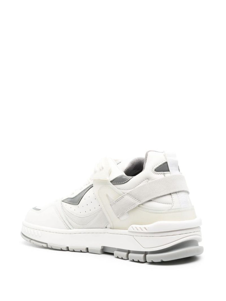 White Astro Low-top Leather Sneakers