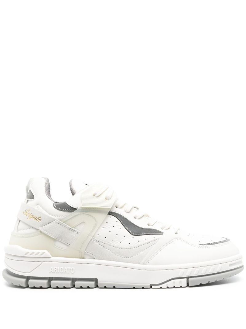 White Astro Low-top Leather Sneakers