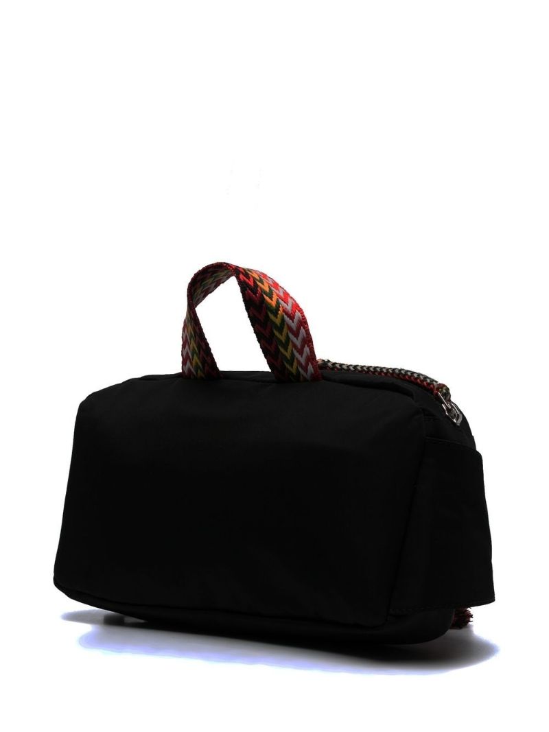 Black Curb Cross-body Bag