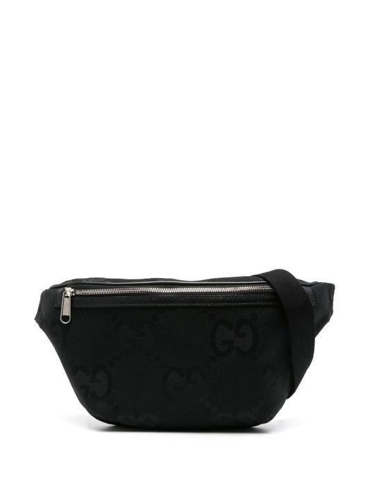 Black Jumbo Gg Belt Bag