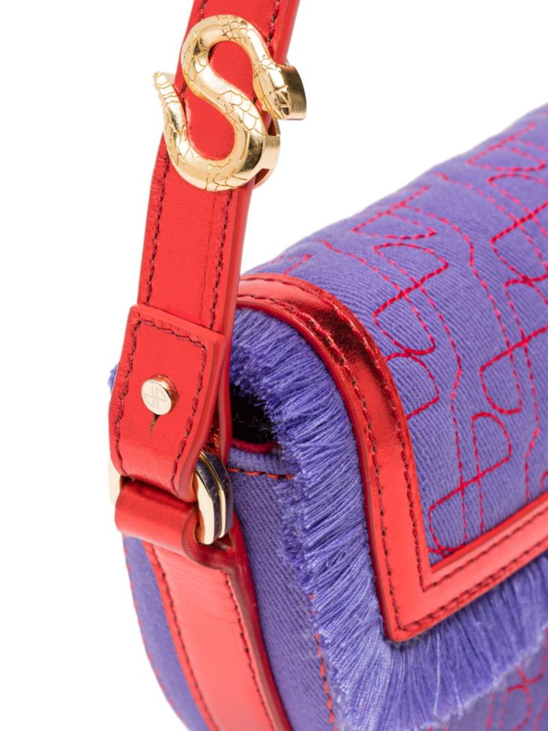X Purple Sita Le Petit Patou Shoulder Bag