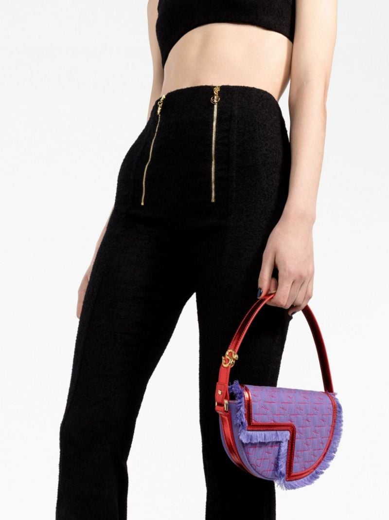 X Purple Sita Le Petit Patou Shoulder Bag