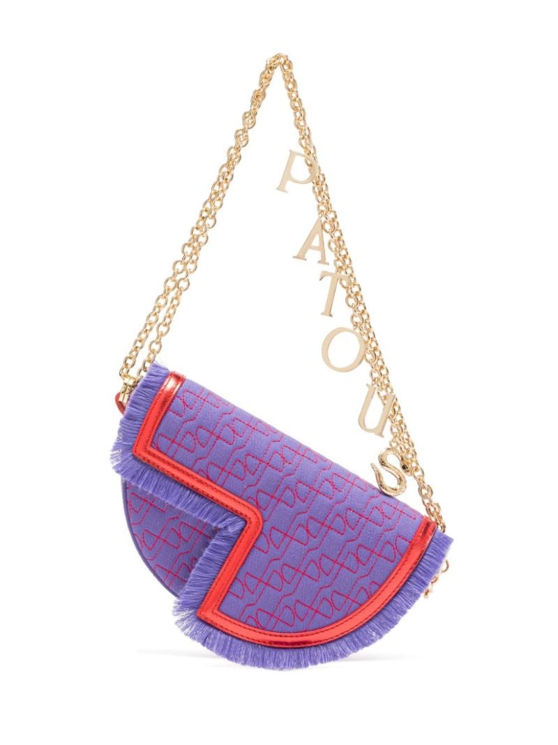 X Purple Sita Le Petit Patou Shoulder Bag