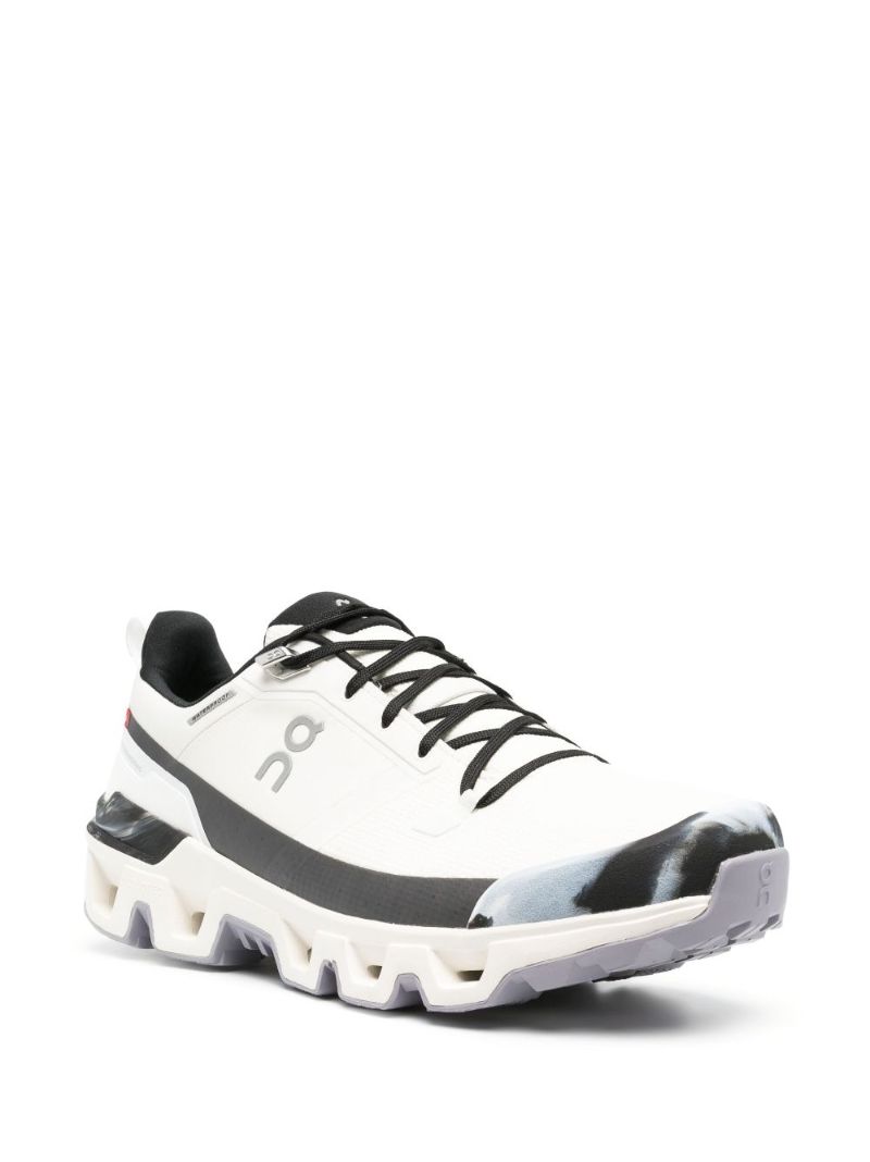 White Cloudwander Waterproof Hiking Sneakers