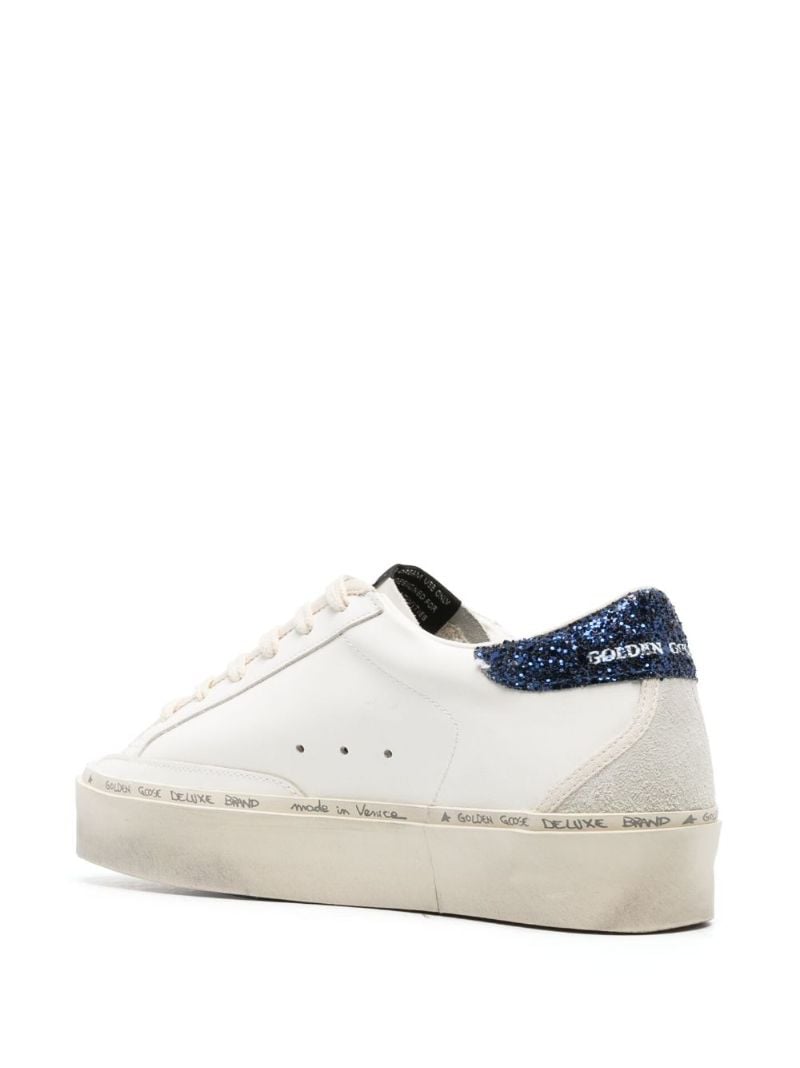 White Hi Star Leather Sneakers