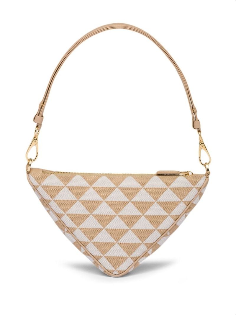 Beige Symbole Shoulder Bag