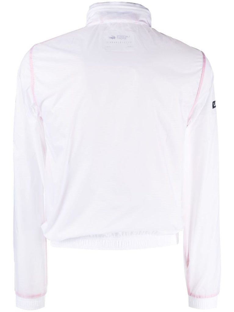 X Novak Djokovic White Hooded Track Jacket