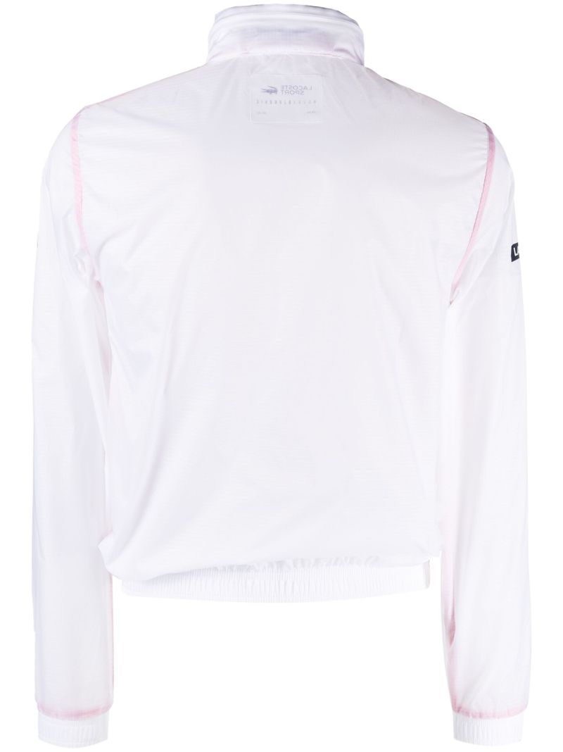 X Novak Djokovic White Hooded Track Jacket