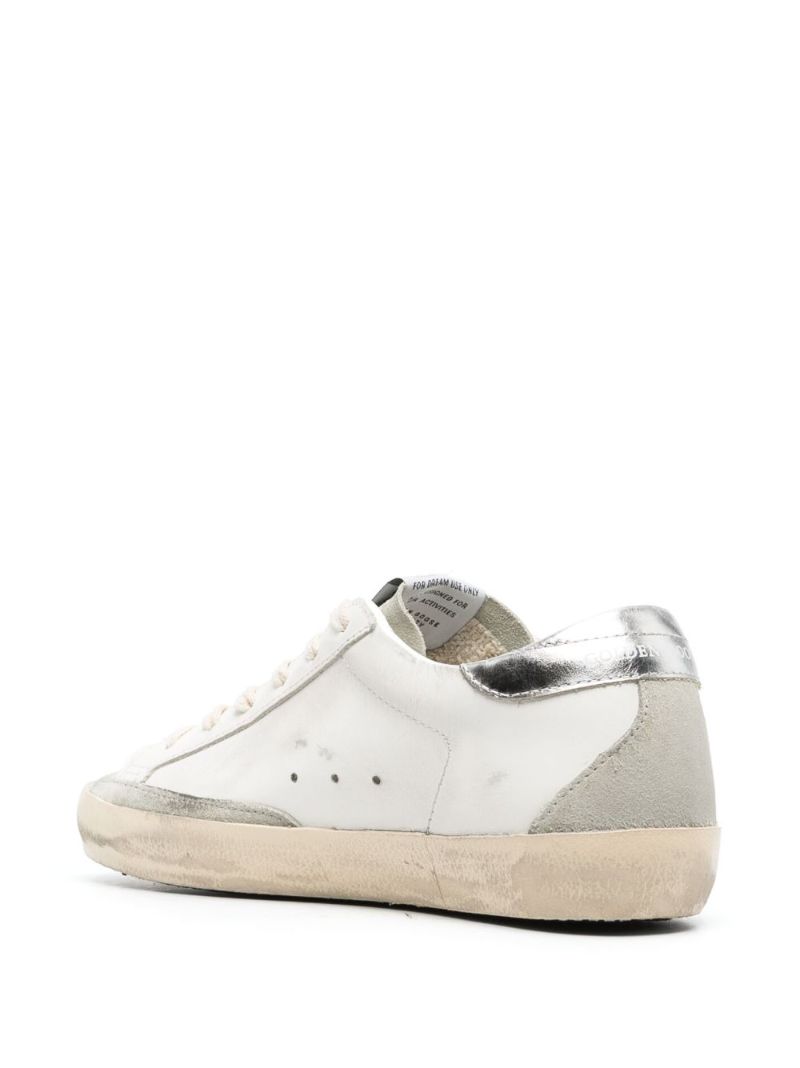 White Super-star Leather Sneakers