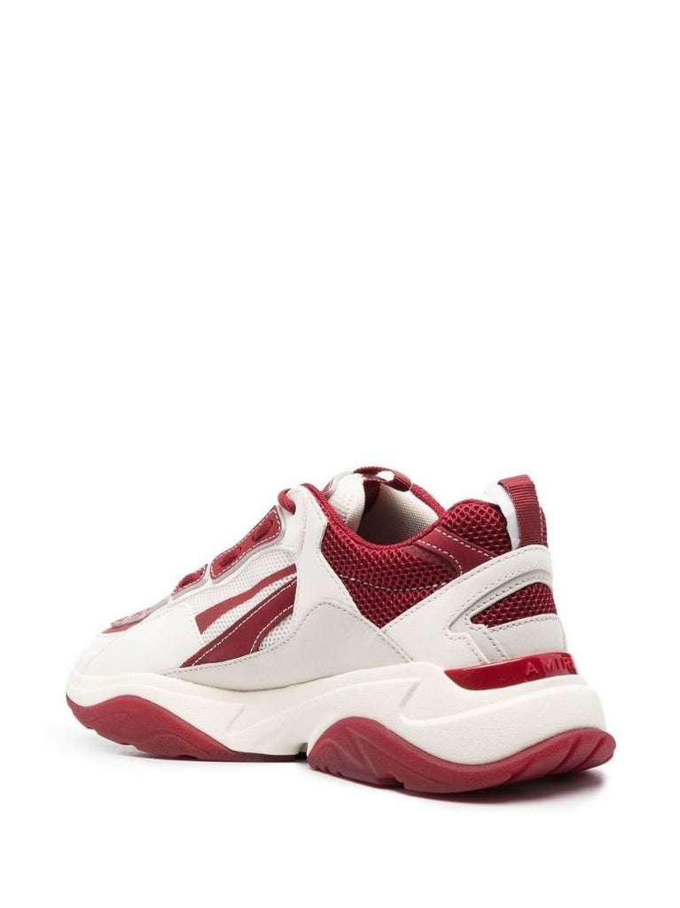 Red Bone Runner Panelled Sneakers