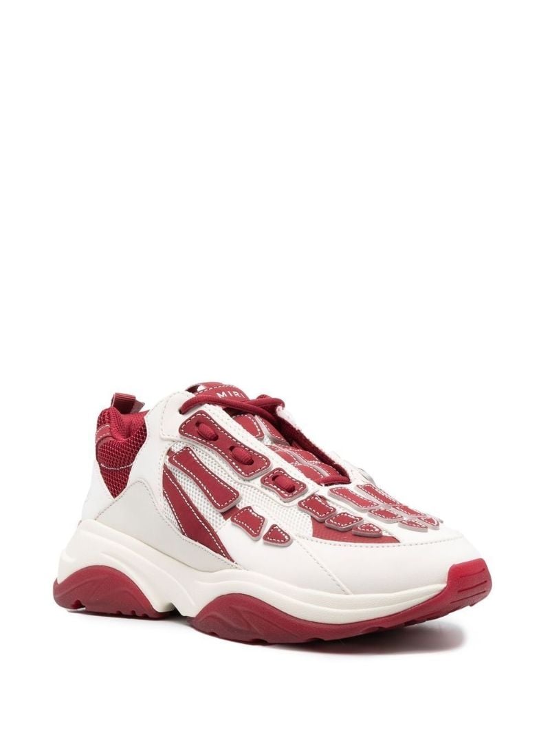 Red Bone Runner Panelled Sneakers