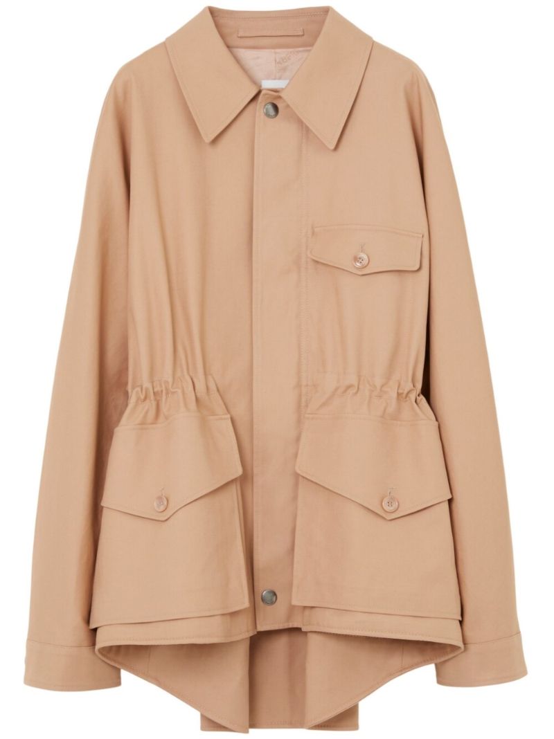 Neutral Oversized Cotton Jacket