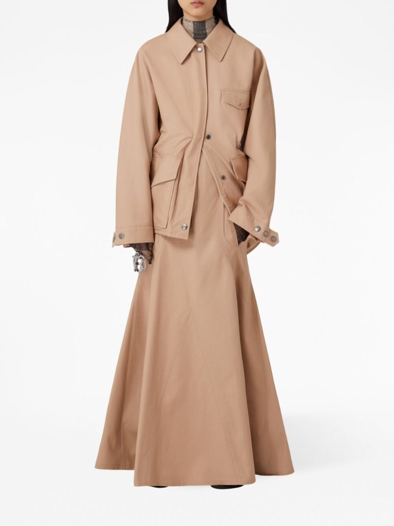 Neutral Oversized Cotton Jacket