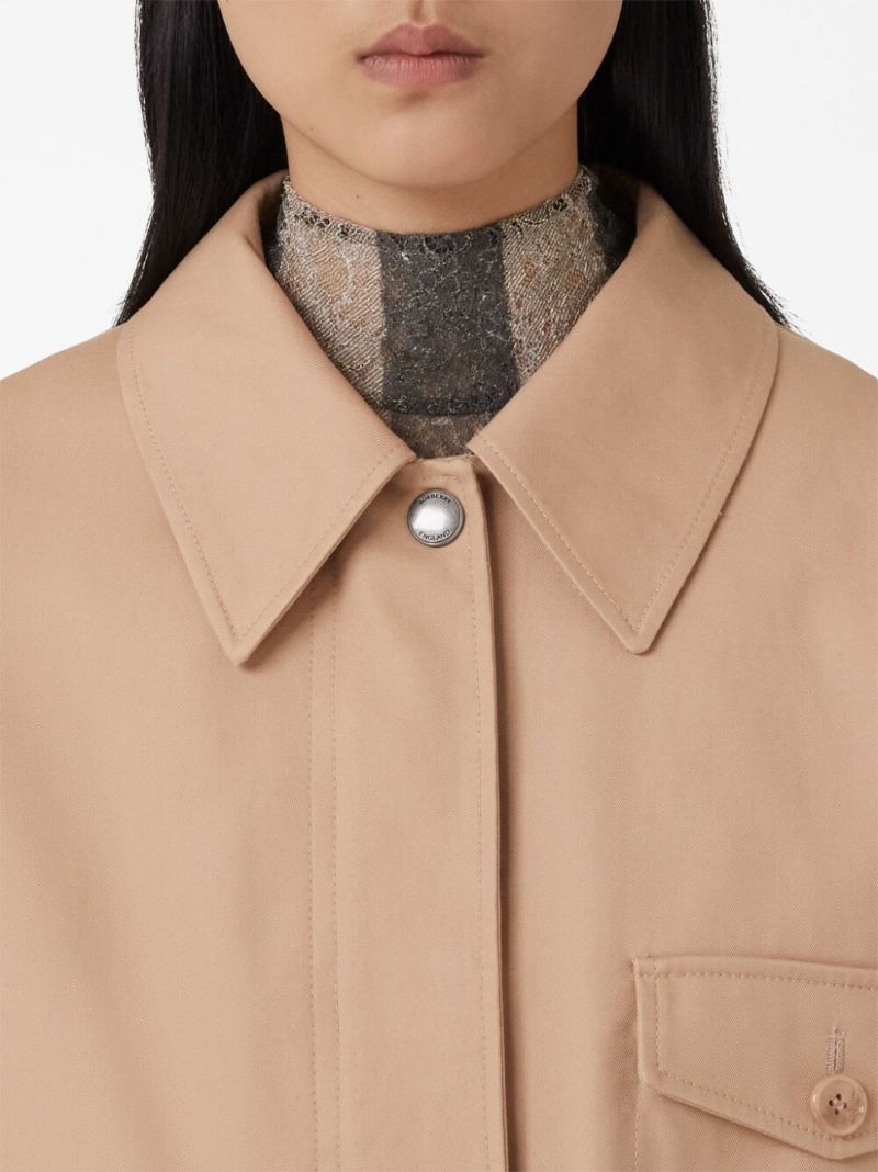 Neutral Oversized Cotton Jacket
