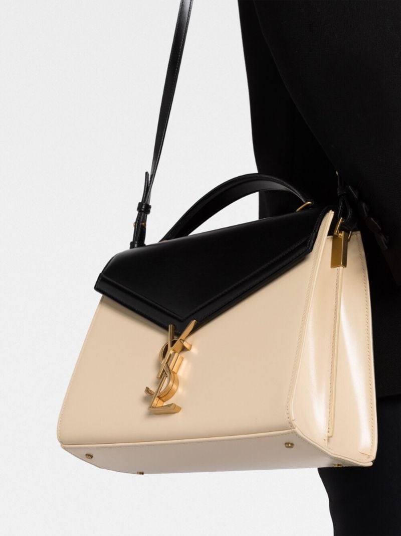Black Casandra Top Handle Bag