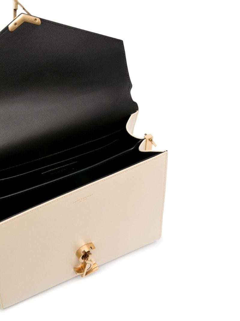 Black Casandra Top Handle Bag