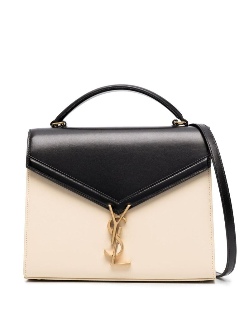 Black Casandra Top Handle Bag